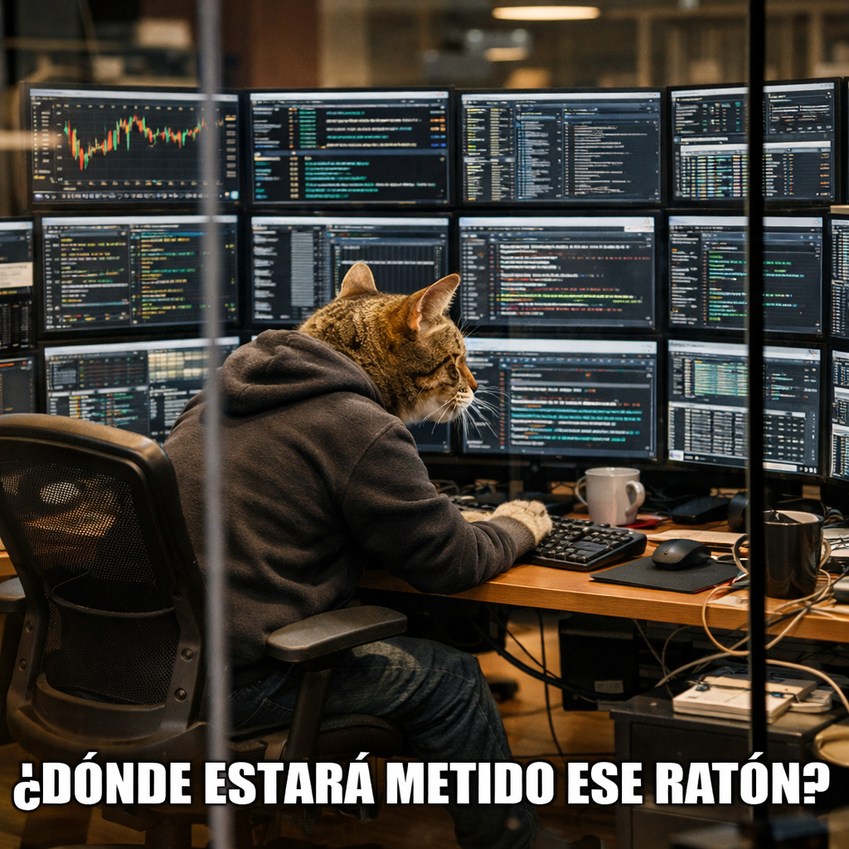 ¿DÓNDE ESTARÁ METIDO ESE RATÓN?