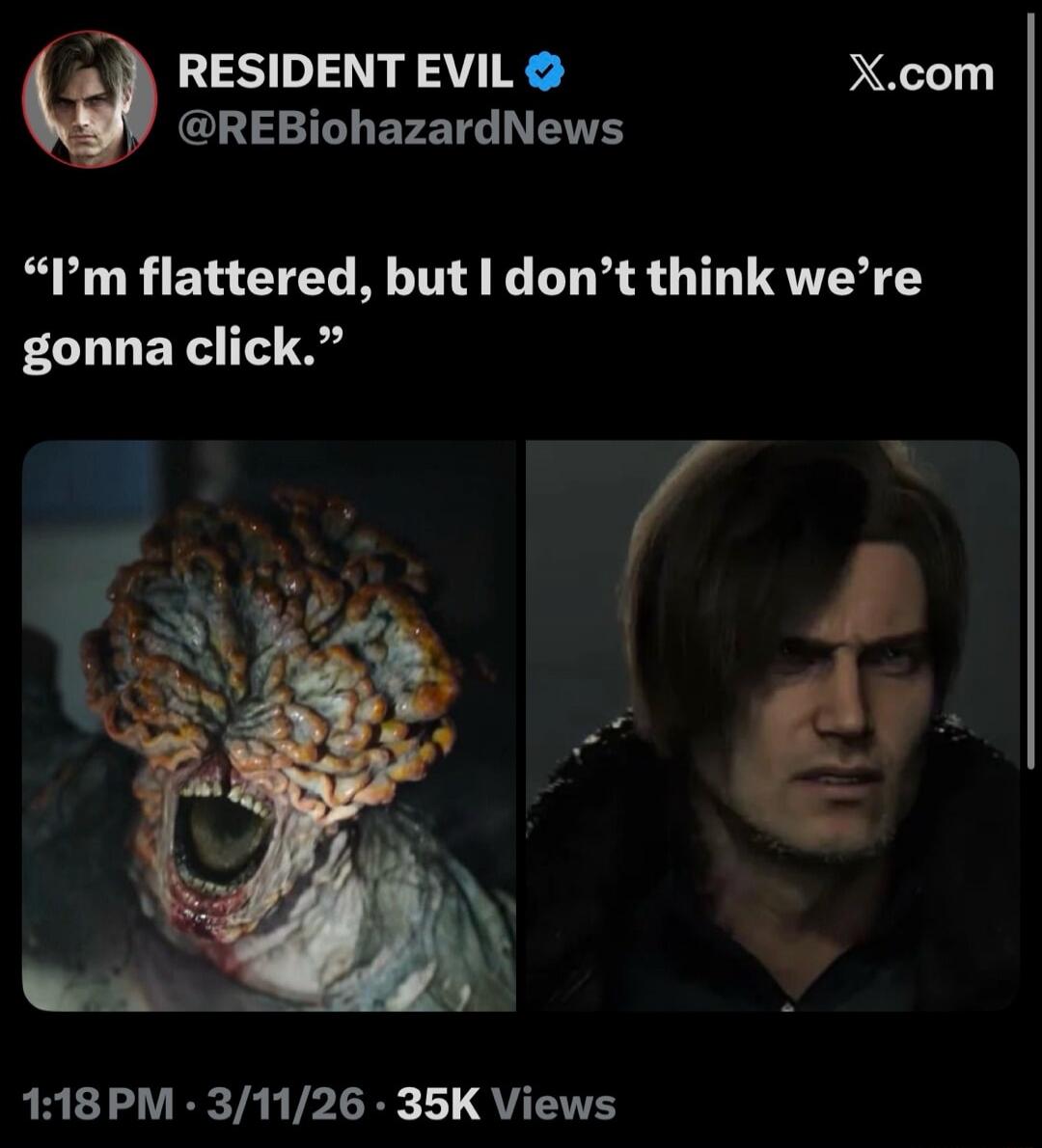 I'm flattered, but I don't think we're gonna click.