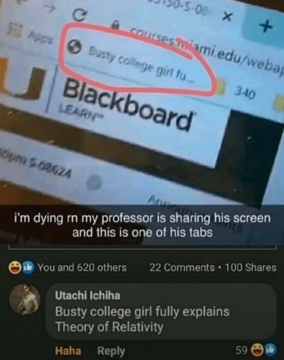 Busty college girl fully explains Theory of Relativity