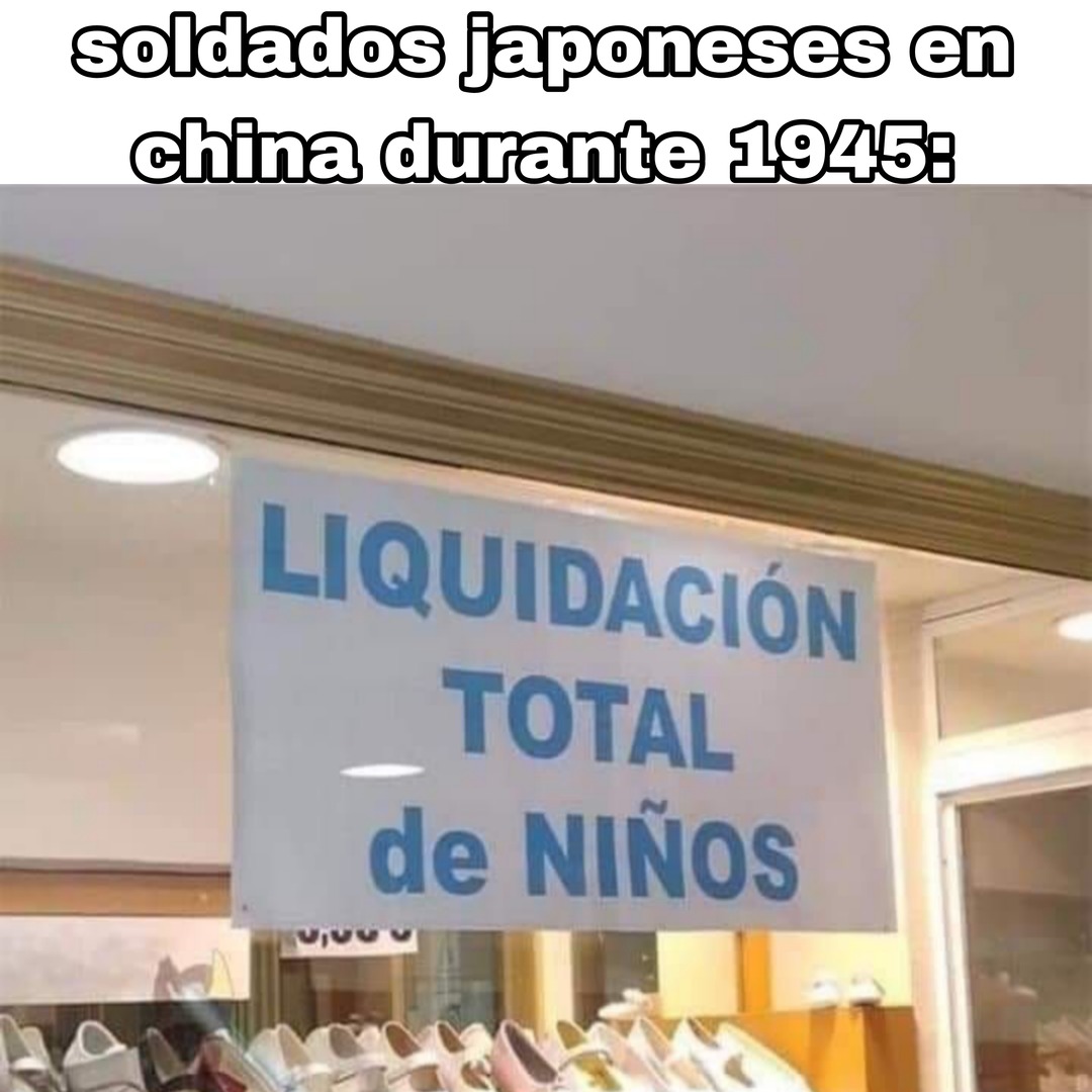 soldados japoneses en china durante 1945: LIQUIDACIÓN TOTAL de NIÑOS