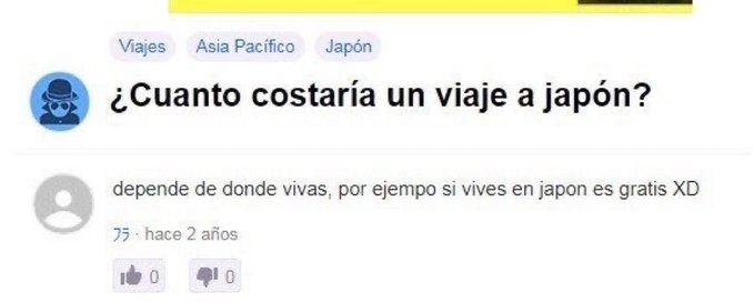 ¿Cuanto costaría un viaje a Japón? depende de donde vivas, por ejemplo si vives en japon es gratis XD