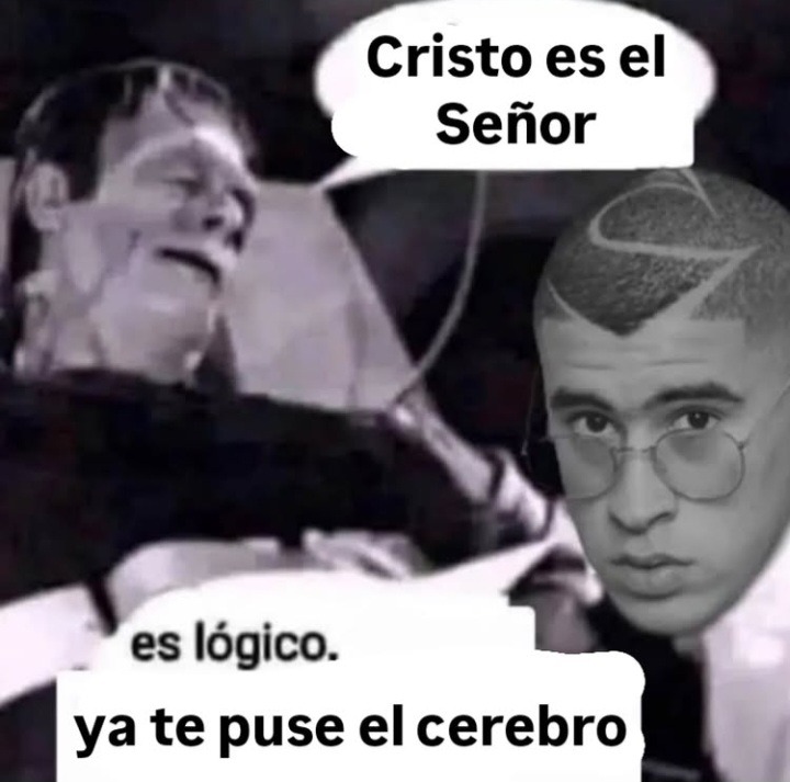 Cristo es el Señor. es lógico. ya te puse el cerebro
