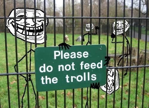 Please do not feed the trolls