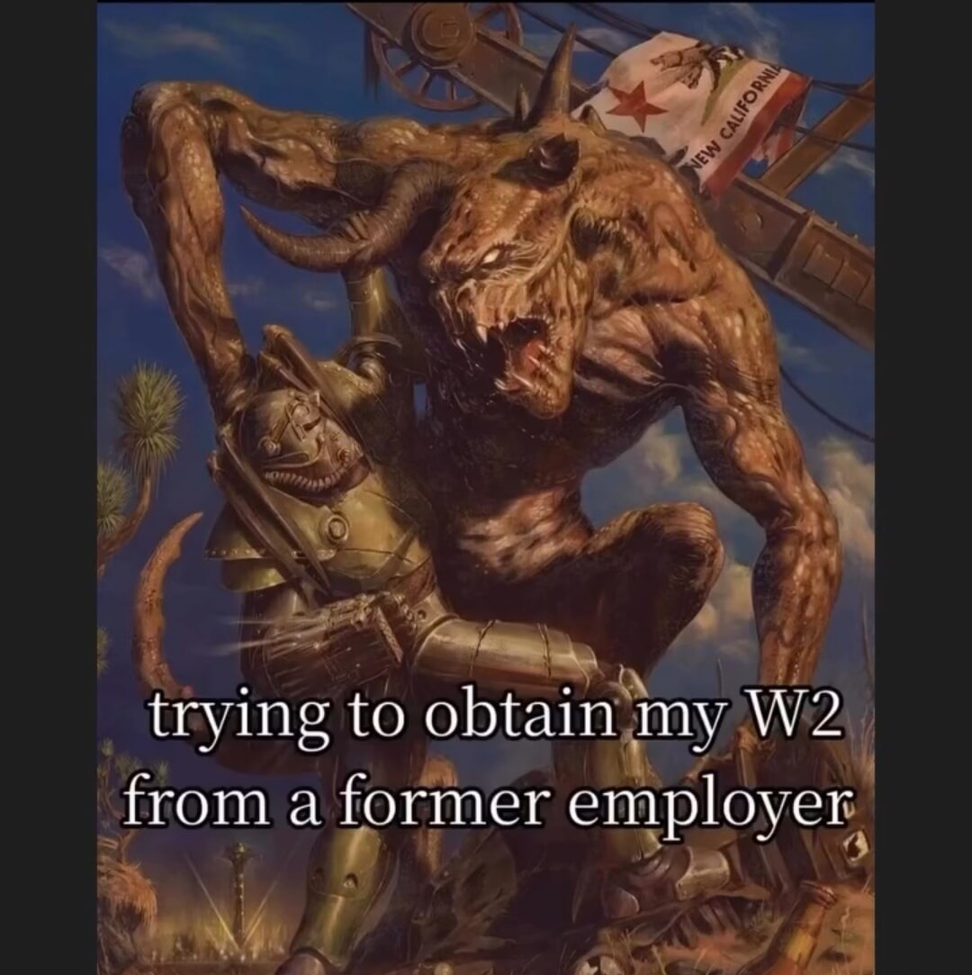 trying to obtain my W2 from a former employer