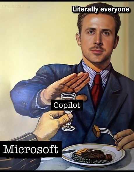 Microsoft Copilot Literally everyone