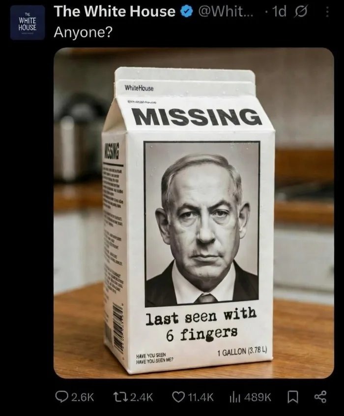 MISSING last seen with 6 fingers HAVE YOU SEEN HAVE YOU SEEN ME? 1 GALLON (3.78 L)