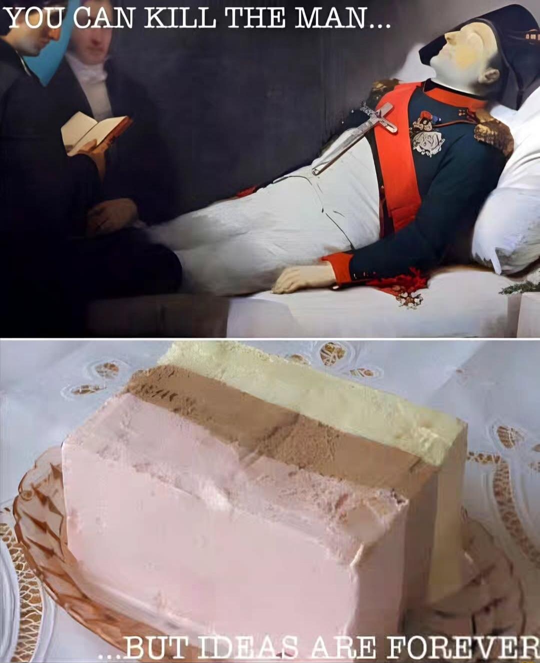 YOU CAN KILL THE MAN... ...BUT IDEAS ARE FOREVER