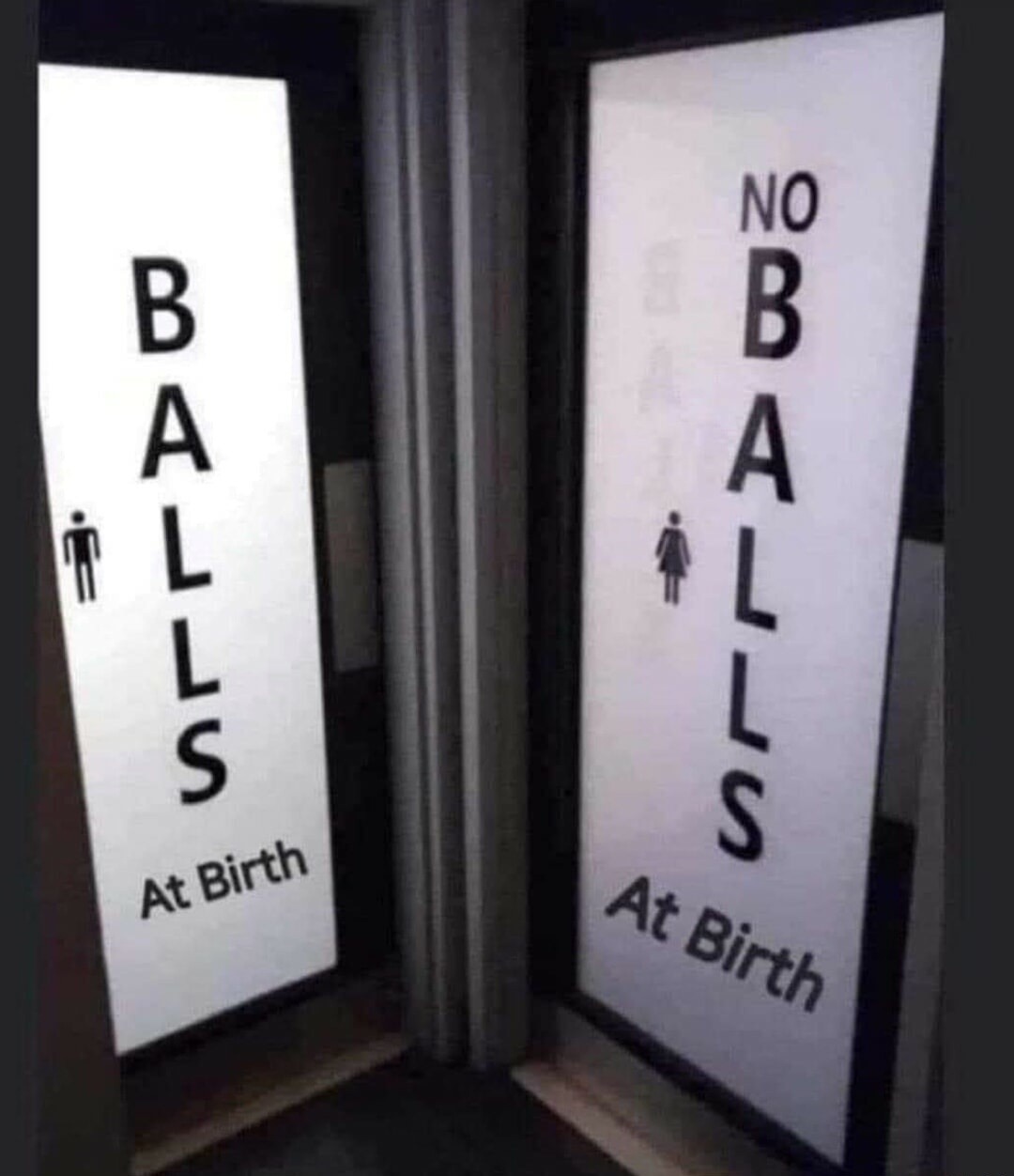 BALLS At Birth NO BALLS At Birth