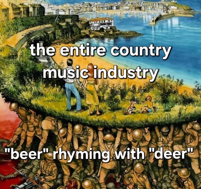 the entire country music industry 