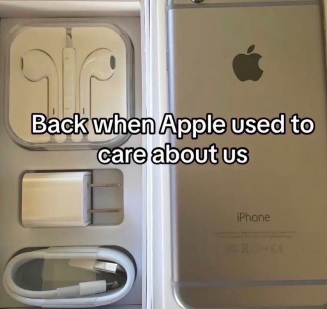 Back when Apple used to care about us