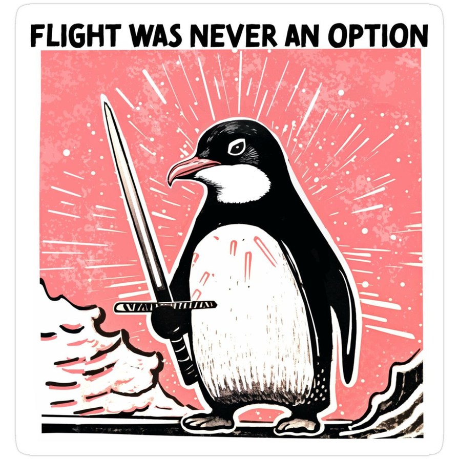 FLIGHT WAS NEVER AN OPTION