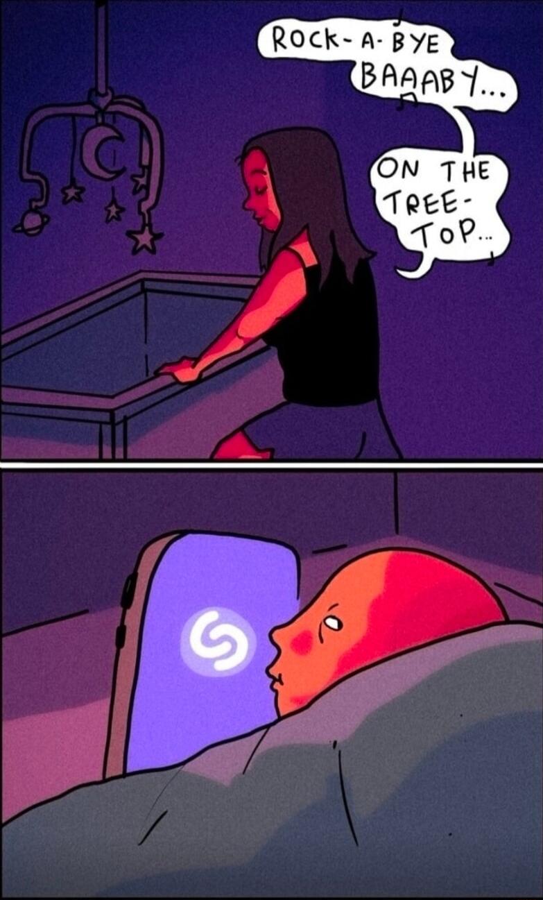 Rock-a-bye baaaby... ON THE TREE-TOP...