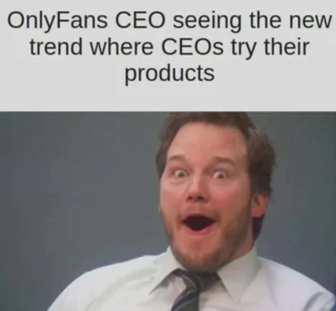 OnlyFans CEO seeing the new trend where CEOs try their products