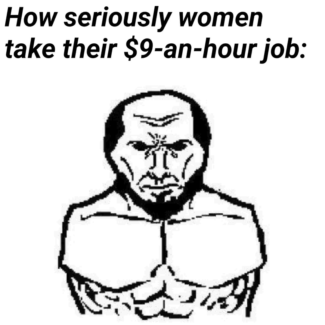 How seriously women take their $9-an-hour job: