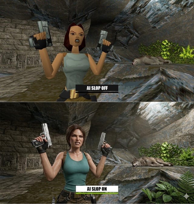 AI SLOP OFF AI SLOP ON