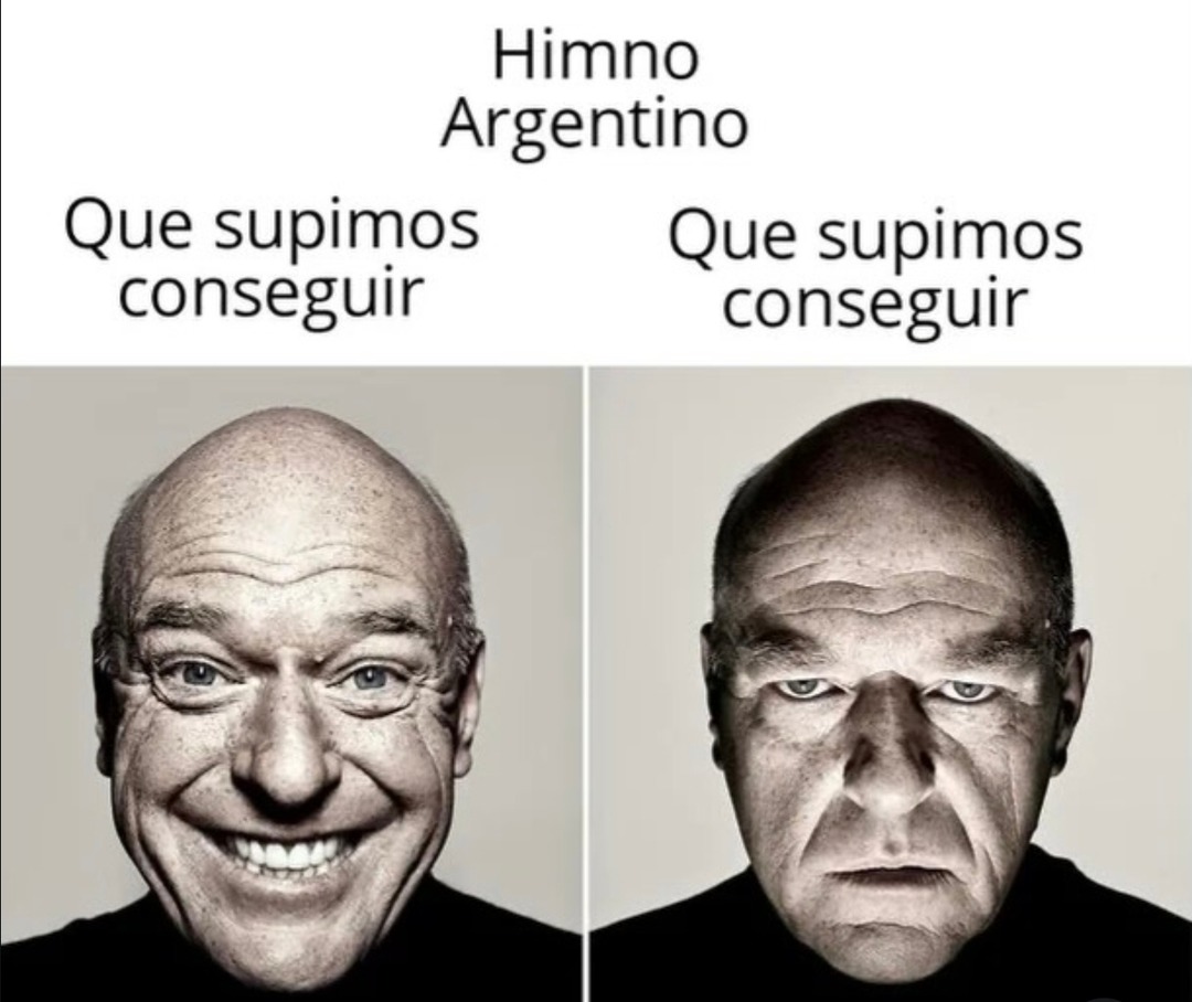 Himno Argentino. Que supimos conseguir. Que supimos conseguir.