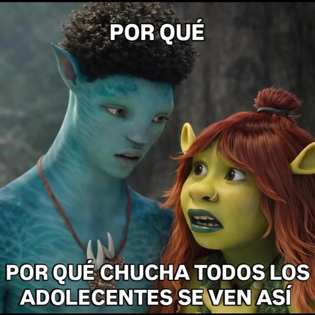 POR QUÉ POR QUÉ CHUCHA TODOS LOS ADOLESCENTES SE VEN ASÍ