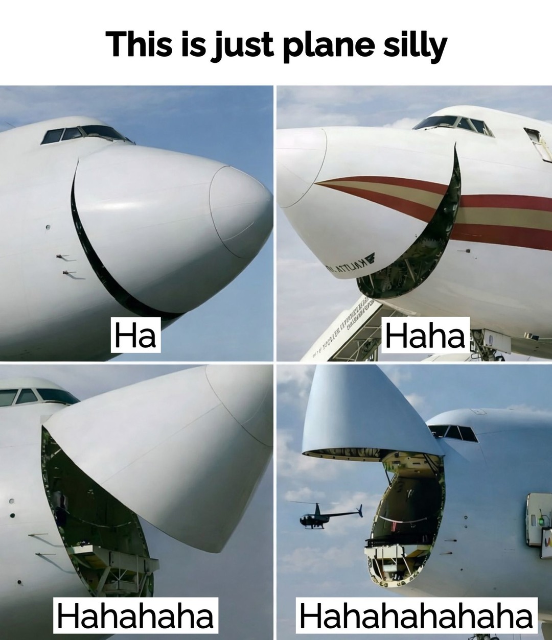 This is just plane silly Ha Haha Hahahaha Hahahahahaha