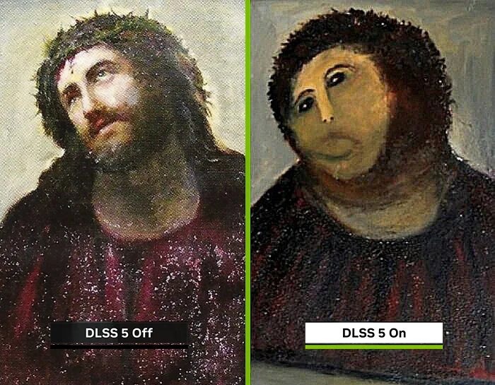 DLSS 5 Off DLSS 5 On