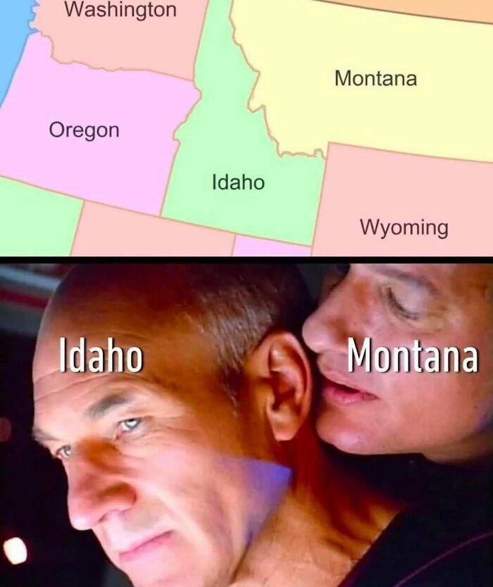 Washington Oregon Idaho Montana Wyoming Idaho Montana
