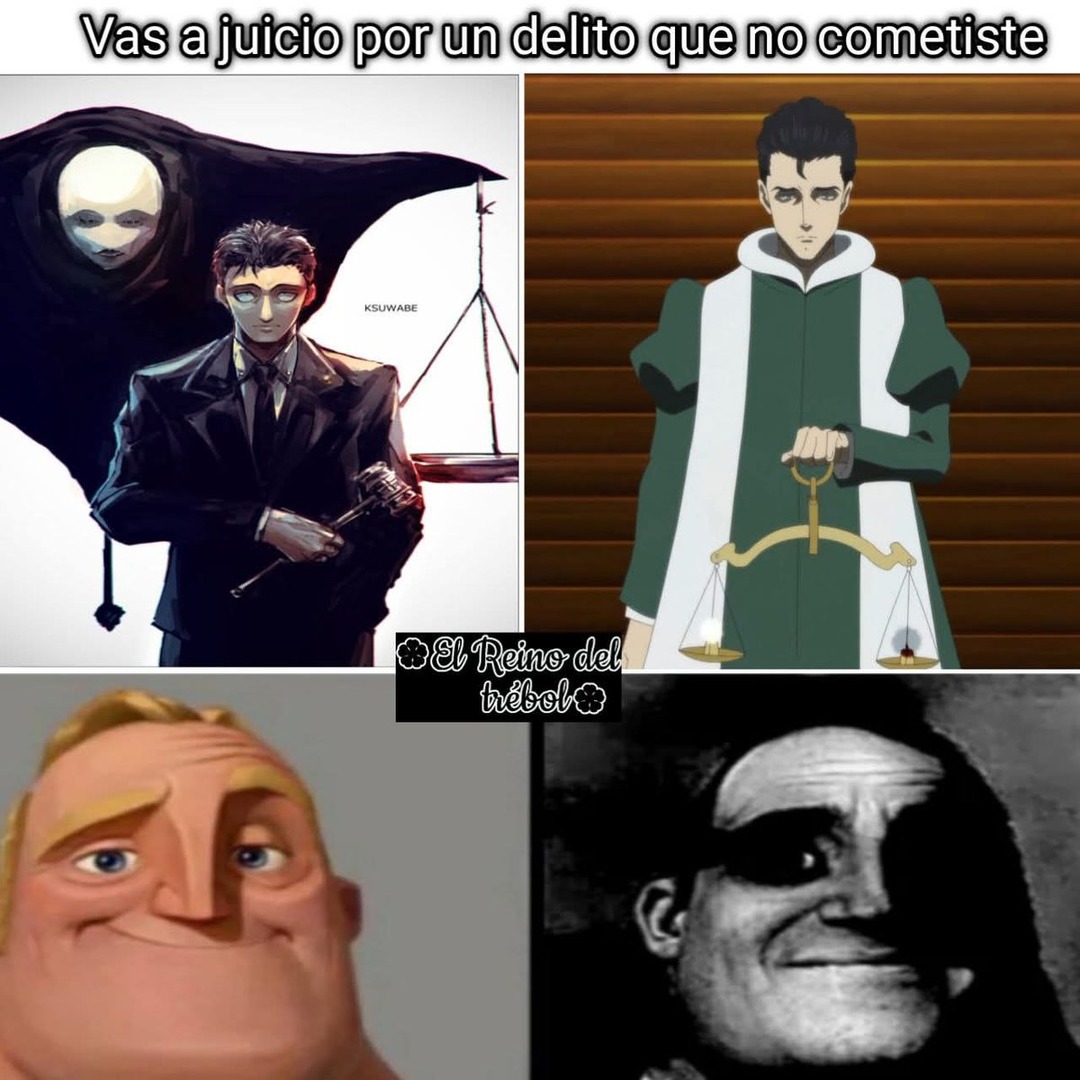 Vas a juicio por un delito que no cometiste. KSUWABE. El Reino del trébol.