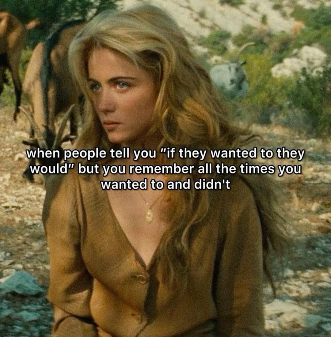 when people tell you 