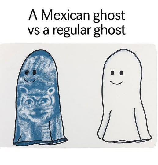 Un fantasma mexicano vs un fantasma regular