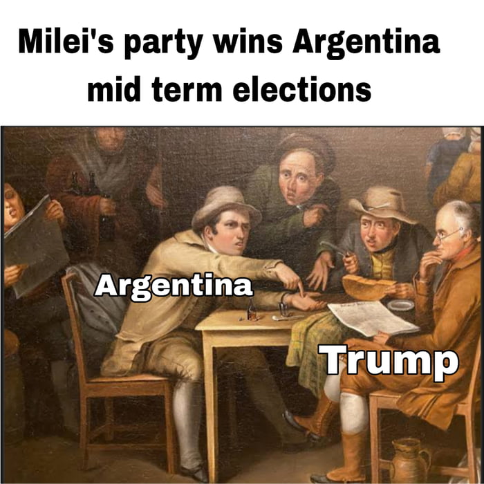 El partido de Milei gana las elecciones de mitad de período en Argentina. Argentina. Trump.