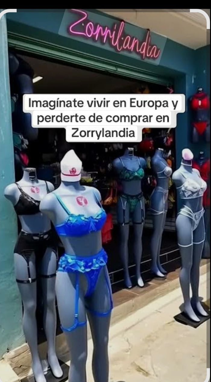 Zorrilandia Imagínate vivir en Europa y perderte de comprar en Zorrylandia