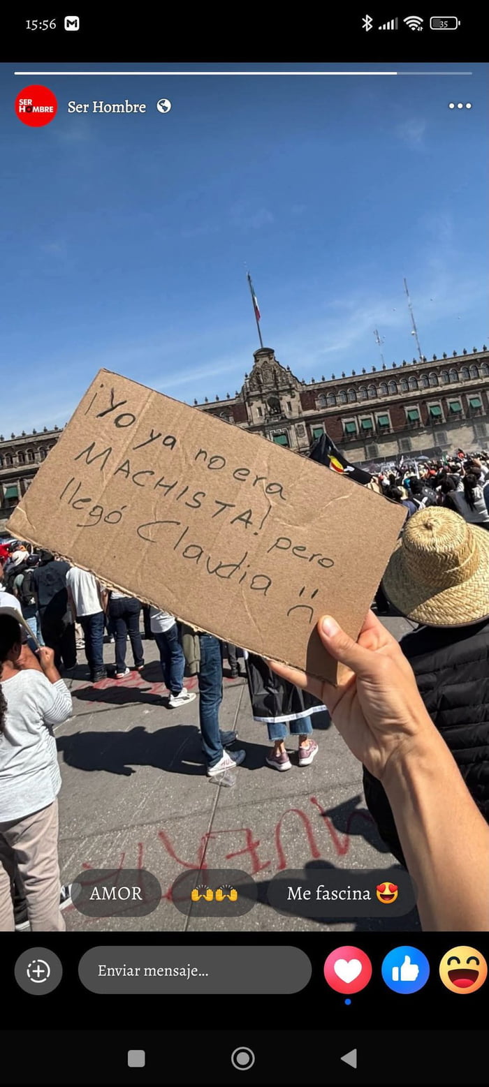 ¡Yo ya no era MACHISTA! pero llegó Claudia :(