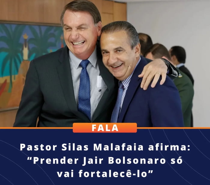 FALA Pastor Silas Malafaia afirma: 