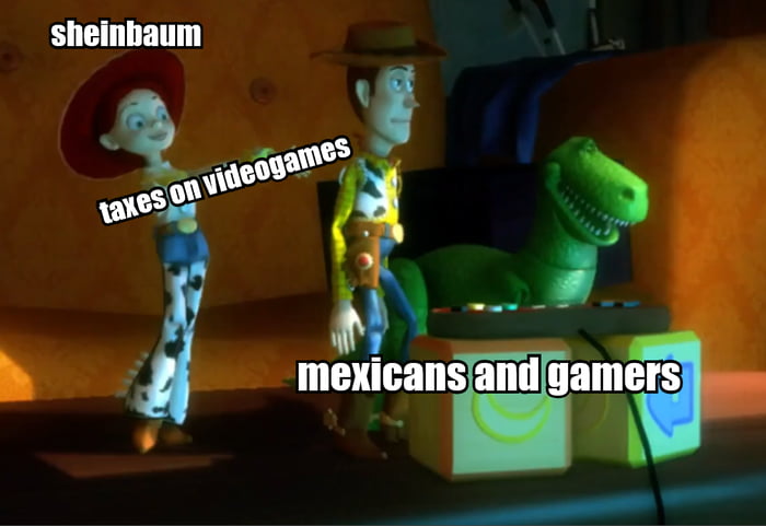 Sheinbaum impuestos sobre videojuegos. Mexicanos y jugadores.