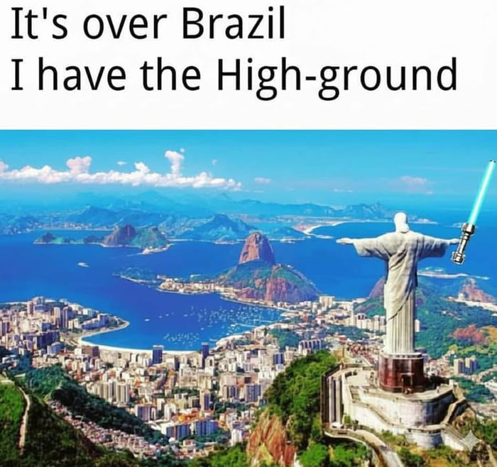 Acabou, Brasil! Eu tenho a vantagem!