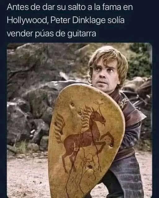 Antes de dar su salto a la fama en Hollywood, Peter Dinklage solía vender púas de guitarra