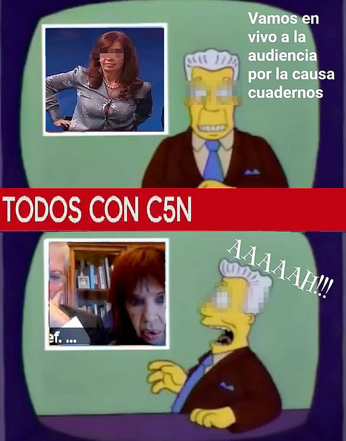 Vamos en vivo a la audiencia por la causa cuadernos. TODOS CON C5N. AAAAAAH!!! ef...