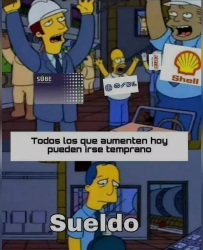 SUBE OSDE COTO Shell Todos los que aumenten hoy pueden irse temprano Sueldo