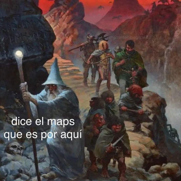 dice el maps que es por aquí