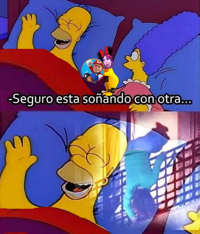 Seguro esta soñando con otra...