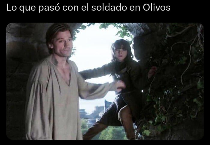 Lo que pasó con el soldado en Olivos
