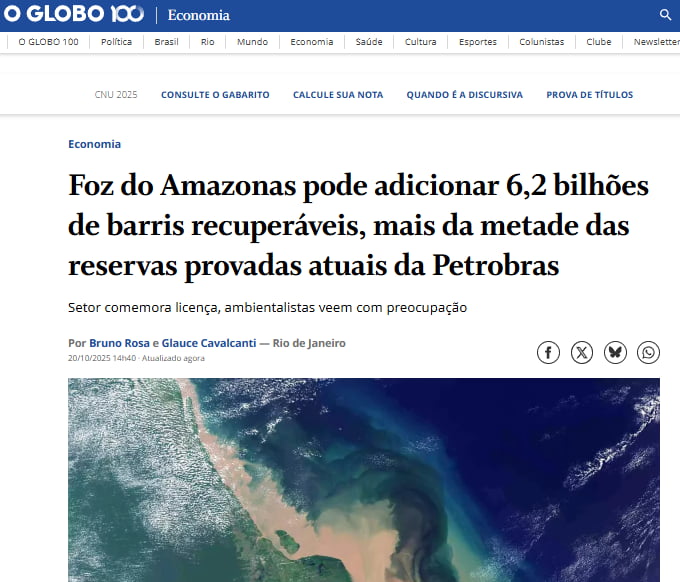 Foz do Amazonas pode adicionar 6,2 bilhões de barris recuperáveis, mais da metade das reservas provadas atuais da Petrobras. Setor comemora licença, ambientalistas veem com preocupação.
