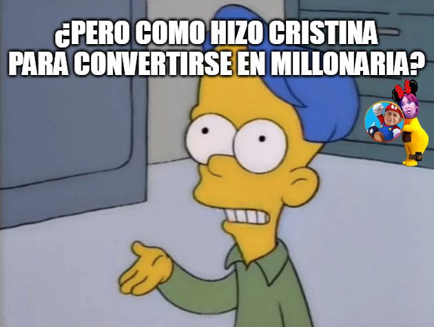 ¿PERO COMO HIZO CRISTINA PARA CONVERTIRSE EN MILLONARIA?