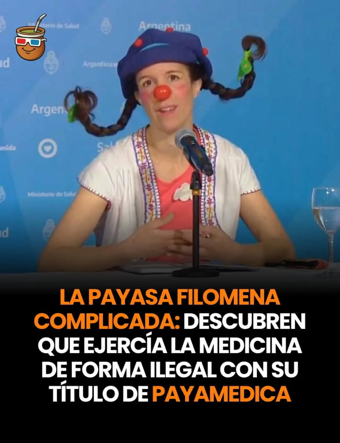 LA PAYASA FILOMENA COMPLICADA: DESCUBREN QUE EJERCÍA LA MEDICINA DE FORMA ILEGAL CON SU TÍTULO DE PAYAMEDICA