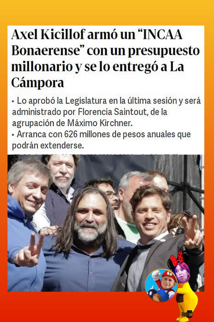 Axel Kicillof armó un 