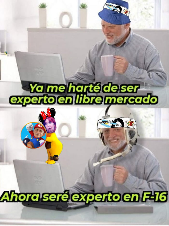Ya me harté de ser experto en libre mercado. Ahora seré experto en F-16.