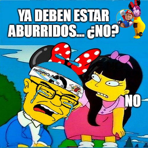 YA DEBEN ESTAR ABURRIDOS... ¿NO? NO