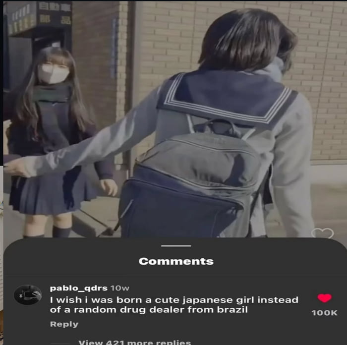 自動車部品. Eu gostaria de ter nascido uma garota japonesa fofa em vez de um traficante de drogas aleatório do Brasil.