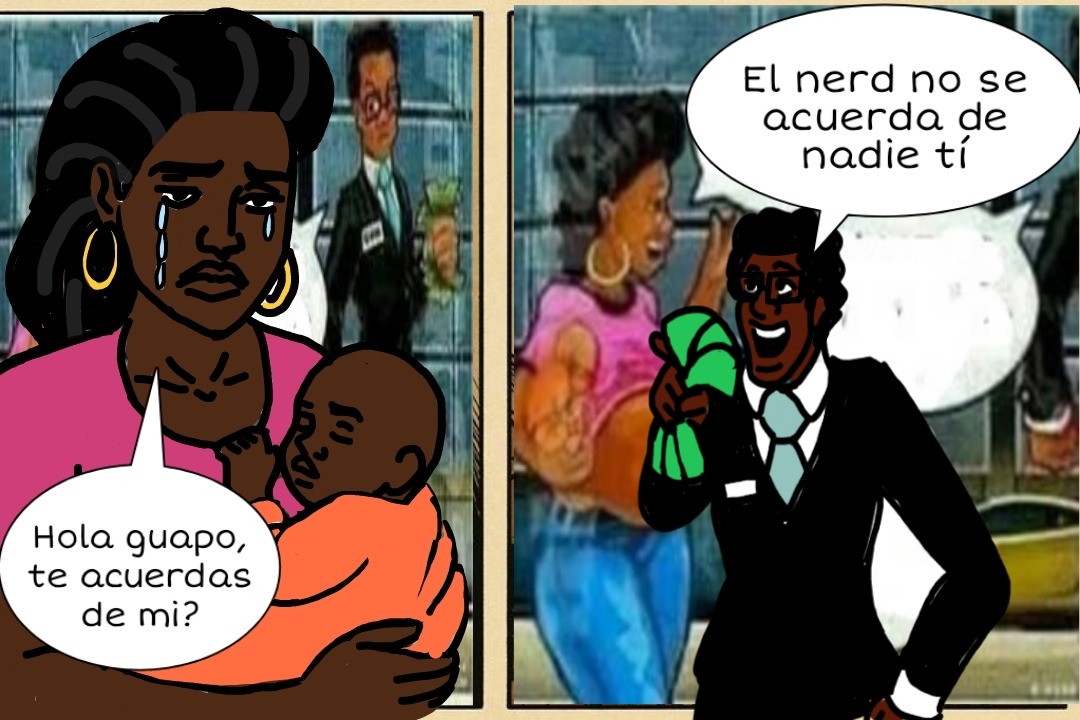Hola guapo, ¿te acuerdas de mi? El nerd no se acuerda de nadie tí