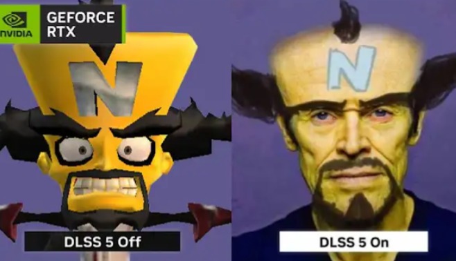 NVIDIA GEFORCE RTX. DLSS 5 Apagado. DLSS 5 Encendido.