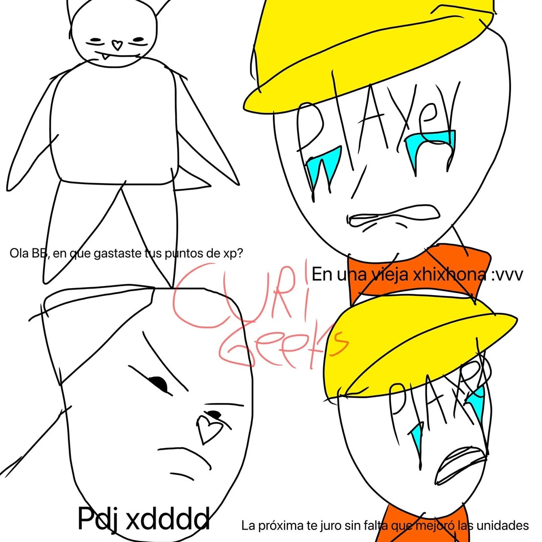 Ola BB, en que gastaste tus puntos de xp? En una vieja xhixhona :vvv Pdi xdddd La próxima te juro sin falta que mejoró las unidades