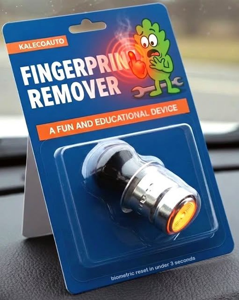 KALECOAUTO FINGERPRINT REMOVER A FUN AND EDUCATIONAL DEVICE biometric reset in under 3 seconds
